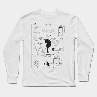 Music for mom Long Sleeve T-Shirt